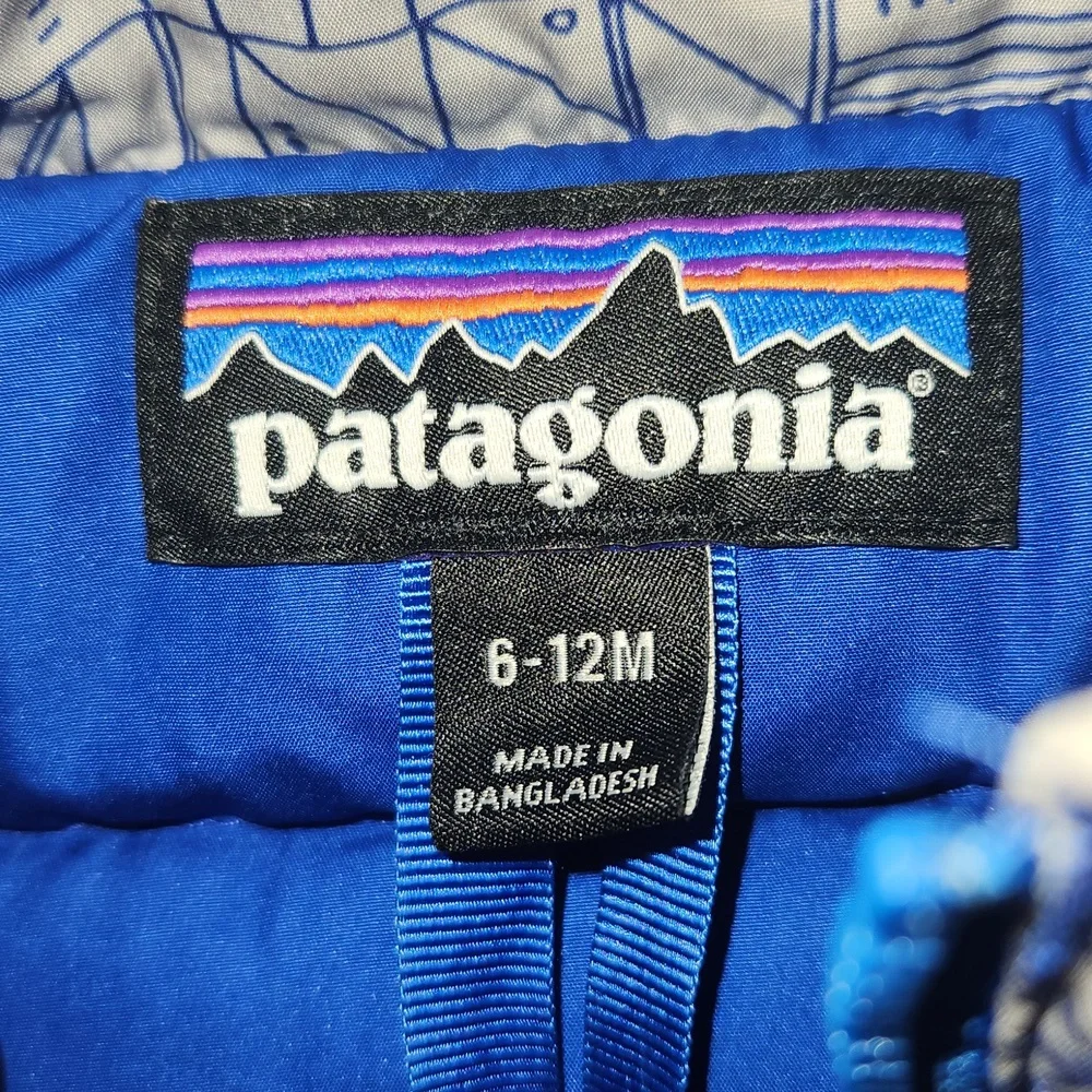 Patagonia® Worn WearBaby Down Sweater/jacket size 6-12months